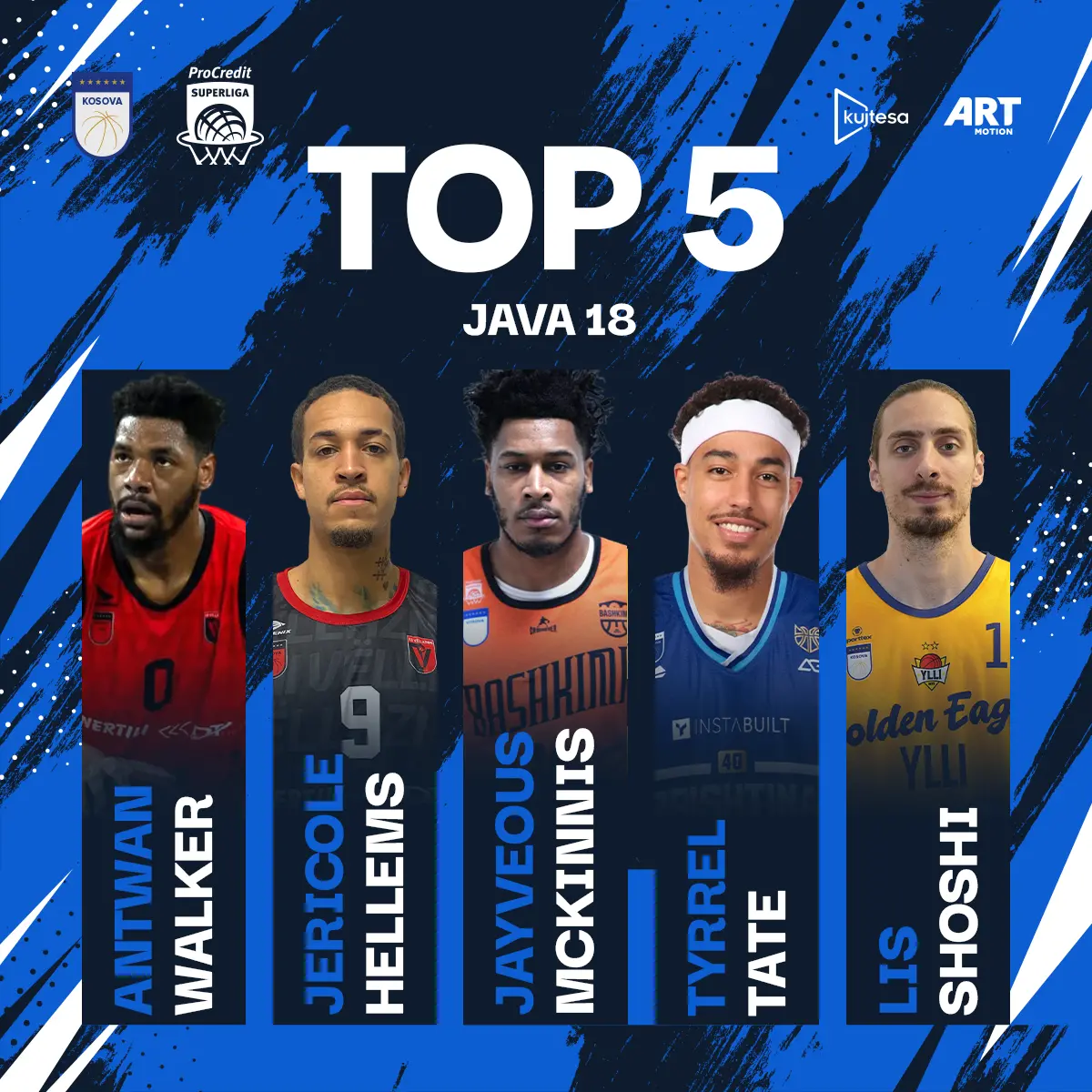 Kuqezinjtë në top formë, Antwan Walker shpallet MVP